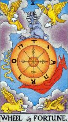 10：運命の輪 The Wheel of fortune